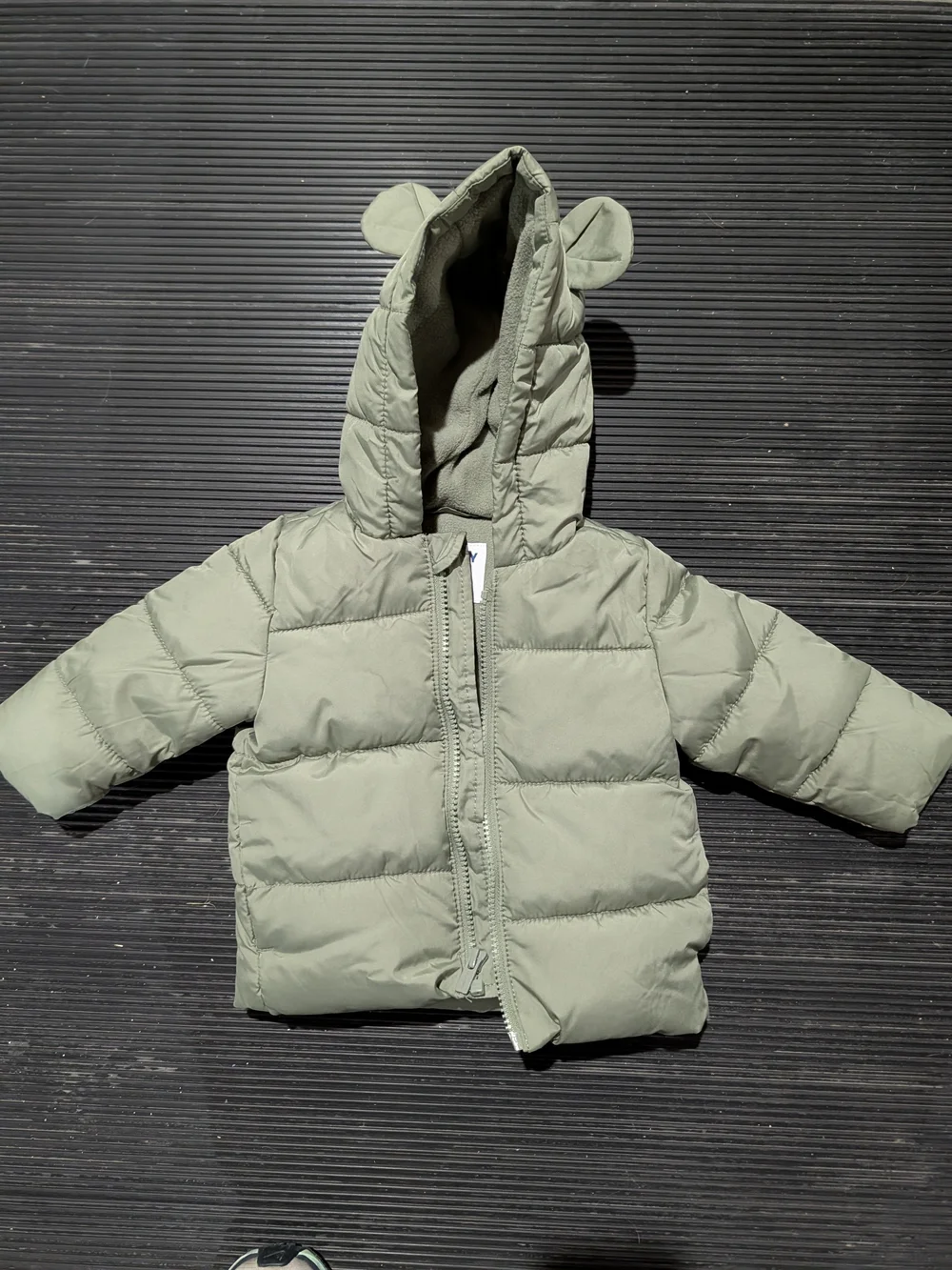 Old Navy Kids Puffer Jacket with Hood Ears 6-12 Months